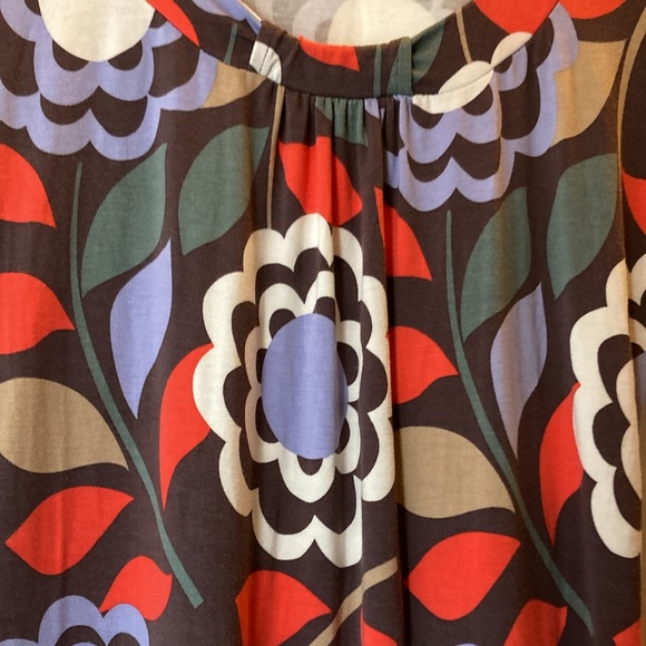 Boden print dress. 3/4 sleeve. Size 2 - Picture 2 of 4